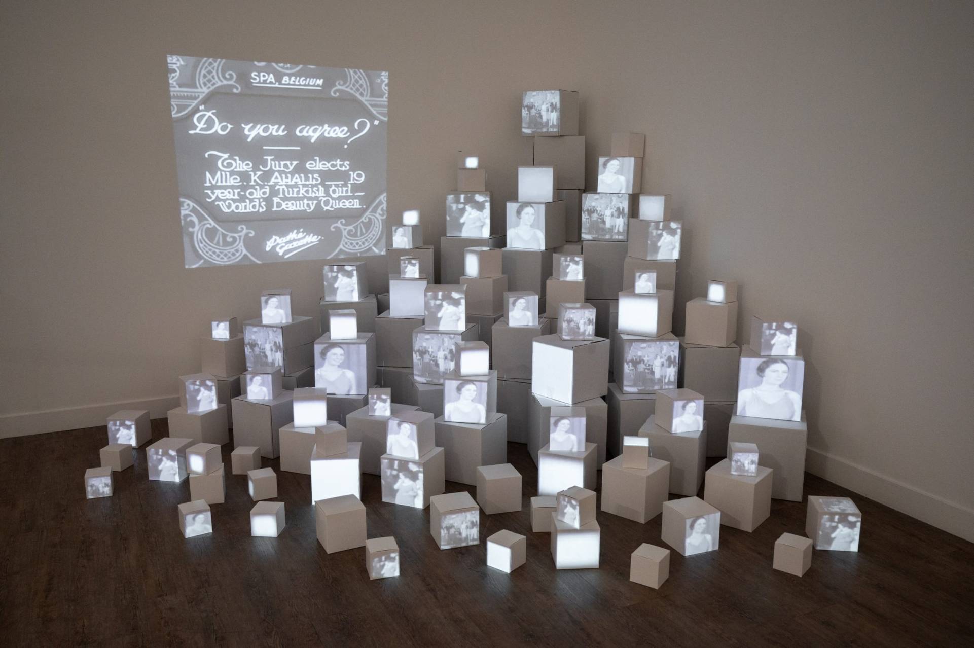 Installation shot of the gallery Installation shot of the gallery