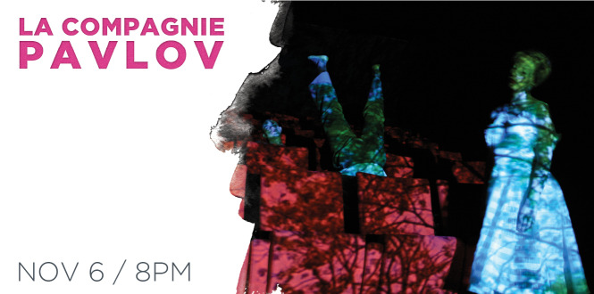 Abstract art and performance fusion - la compagnie pavlov live on stage, november 6th at 8 pm.