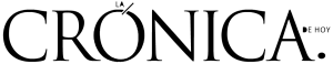 Logo of the newspaper "La Crónica de Hoy" with bold, black serif letters on a light background.